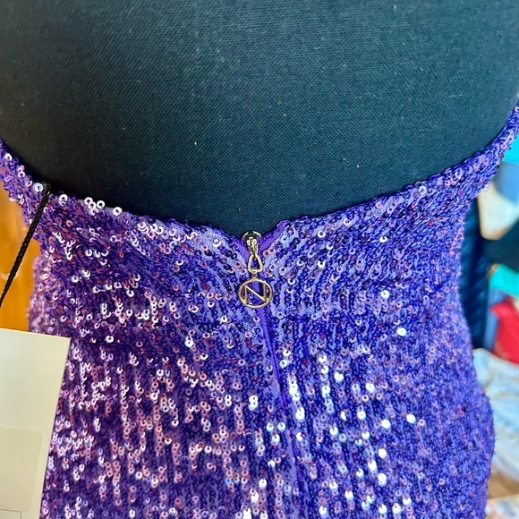 NWT Nookie Elite Gown in Purple - Picture 6 of 10